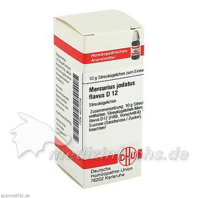 MERCURIUS JODAT FLAV D12, 10 G  – PZN 4227226 из Германии