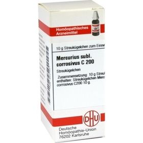 MERCURIUS SUBL CORR C200, 10 G – PZN 4227551 из Германии
