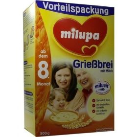 Milupa Grießbrei mit Milch ab dem 8.Monat, 500 G – PZN 4414112 из Германии