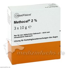 Methocel 2%, 3X10 G – PZN 4781081 из Германии