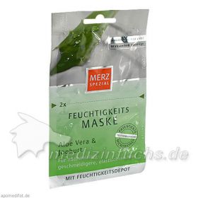 Merz Spezial Feuchtigkeitsmaske Aloe Vera&Joghurt, 2X7.5 ML – PZN 4944867 из Германии