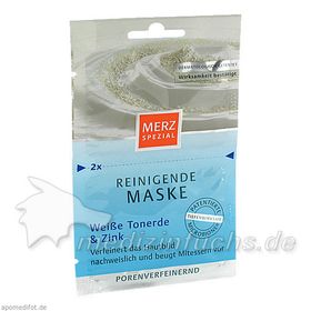 Merz Spezial reinigende Maske weiße Tonerde&Zink, 2X7.5 ML – PZN 4944873 из Германии