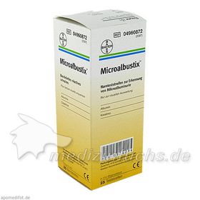 Microalbustix Harnteststreifen, 25 ST – PZN 574296 из Германии