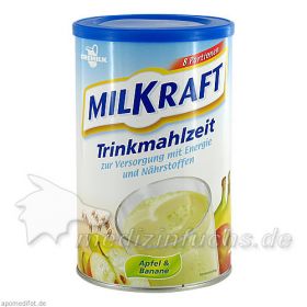 MILKRAFT Trinkmahlzeit Apfel-Banane, 480 G  – PZN 5980724 из Германии