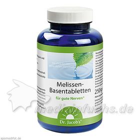 Melissen-Basentabletten, 250 ST – PZN 6407576 из Германии