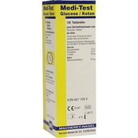 Medi-Test Glucose / Keton, 100 ST – PZN 6571293 из Германии