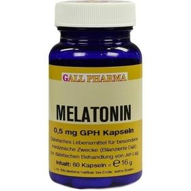 Melatonin 0.5mg GPH Kapseln, 60 ST  – PZN 6572915 из Германии