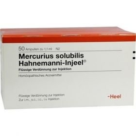 MERCURIUS SOL HAHN INJ, 50 ST  – PZN 671869 из Германии