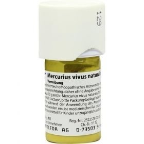 Mercurius vivus natur. D12, 20 G – PZN 7060560 из Германии