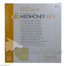Medihoney HCS Hydrogelverband 11x11cm non-adhesiv, 10 ST – PZN 7241528 из Германии