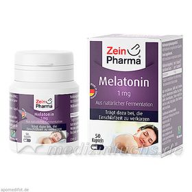 Melatonin Kapseln 1mg, 50 ST – PZN 9542748 из Германии