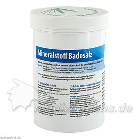 Mineralstoff Badesalz, 400 G – PZN 9686298 из Германии