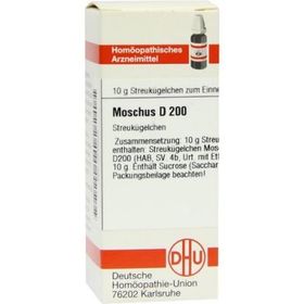 Moschus D 200 Globuli (10 g)  – PZN 546006 из Германии