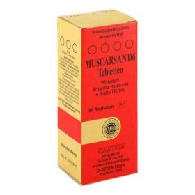 Muscarsan D 6 Tabletten (80 stk) – PZN 572015 из Германии