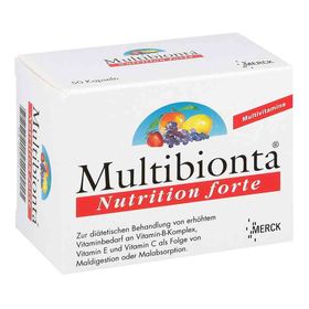 Multibionta Nutrition forte Kapseln (50 stk) – PZN 1624984 из Германии