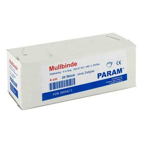 Mullbinden 4 cm ohne Cellophan  (20 stk) – PZN 3855423 из Германии