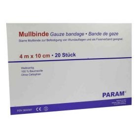 Mullbinden 10 cm ohne Cellophan  (20 stk) – PZN 3855587 из Германии