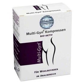 Multi-gyn Kompressen für Wohlbefinden im Analbereich (12 stk) – PZN 4867635 из Германии
