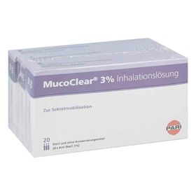 Mucoclear 3% Nacl Inhalationslösung (60X4 ml) – PZN 8100250 из Германии