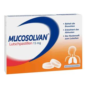 Mucosolvan Lutschpastillen 15mg (20 stk) – PZN 8648479 из Германии