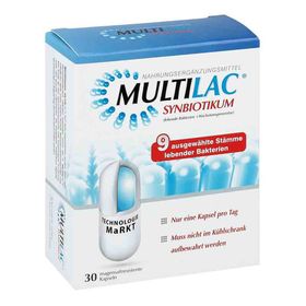Multilac Synbiotikum magensaftresistente Kapseln (30 stk) – PZN 10069820 из Германии