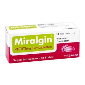 Miralgin 400mg (50 stk)  – PZN 10178963 из Германии