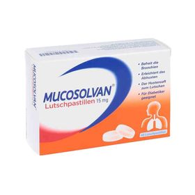 Mucosolvan Lutschpastillen 15mg (40 stk)  – PZN 11283001 из Германии