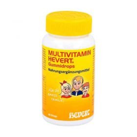 Multivitamin Hevert Gummidrops (60 stk) – PZN 12410097 из Германии