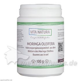 Moringa Oleifera Blattpulver, 100 G  – PZN 1569423 из Германии