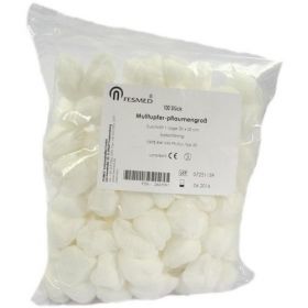 Mulltupfer 20x20cm unsteril ballonf. pflaumengroß, 100 ST – PZN 2667091 из Германии