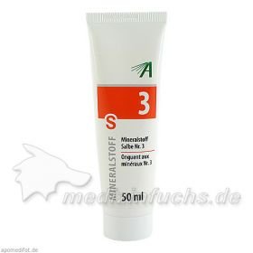 Mineralstoffsalbe Nr.3, 50 ML – PZN 2734048 из Германии