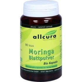 Moringa Blattpulver BIO Kapseln, 90 ST – PZN 3081022 из Германии