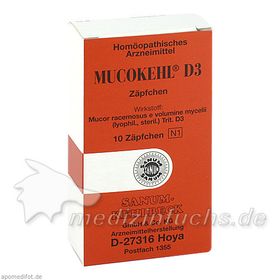 MUCOKEHL D 3, 10 ST – PZN 3206707 из Германии