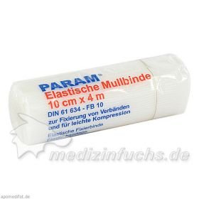 MULLBINDE ELAS 10CM M CELL, 1 ST – PZN 3855765 из Германии