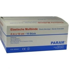 MULLBINDE ELAS 12CM O CELL, 10 ST – PZN 3855831 из Германии