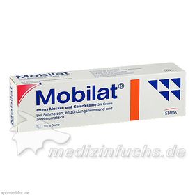 Mobilat Intens Muskel-und Gelenksalbe 3% Creme, 100 G – PZN 412493 из Германии