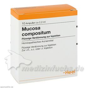 MUCOSA COMP, 10 ST – PZN 4313575 из Германии