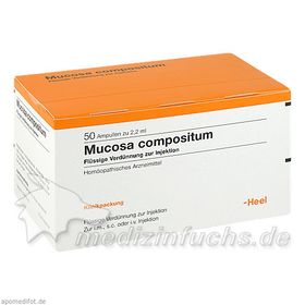MUCOSA COMP, 50 ST – PZN 4313581 из Германии