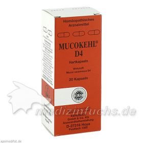 MUCOKEHL D 4, 20 ST – PZN 4413408 из Германии