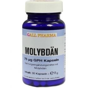 Molybdän 75ug GPH Kapseln, 30 ST  – PZN 4591073 из Германии