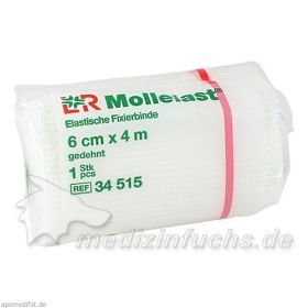 MOLLELAST 6CMx4m WEISS 14411, 1 ST  – PZN 4781483 из Германии