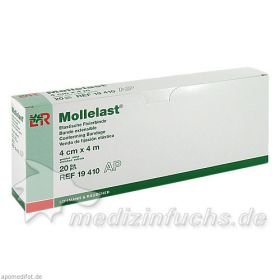 MOLLELAST 4CMx4m WEISS 19410, 20 ST – PZN 4781537 из Германии