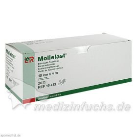 MOLLELAST 10CMx4m WEISS 19413, 20 ST – PZN 4781572 из Германии