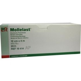 MOLLELAST 12CMx4m WEISS 19414, 20 ST  – PZN 4781589 из Германии