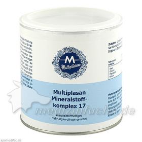 Multiplasan Mineralstoffkomplex 17, 300 G – PZN 552225 из Германии