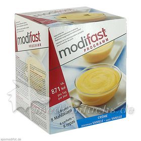 Modifast Programm Creme Vanille, 8X55 G – PZN 6139555 из Германии