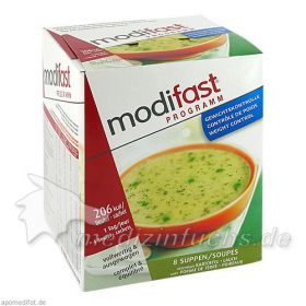 Modifast Programm Suppe Kartoffel-Lauch, 8X55 G – PZN 6139578 из Германии