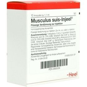 MUSCULUS SUIS INJ ORG, 10 ST – PZN 693339 из Германии