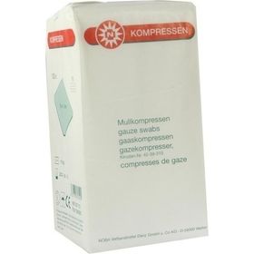MULLKOMPRESSE 10X10CM 16FACH, 100 ST – PZN 7099390 из Германии