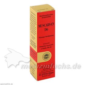 MUSCARSAN D 6, 10 ML – PZN 7339196 из Германии
